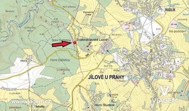 Prodej zahrady 2 219 m², Jílové u Prahy, okres Praha-západ
