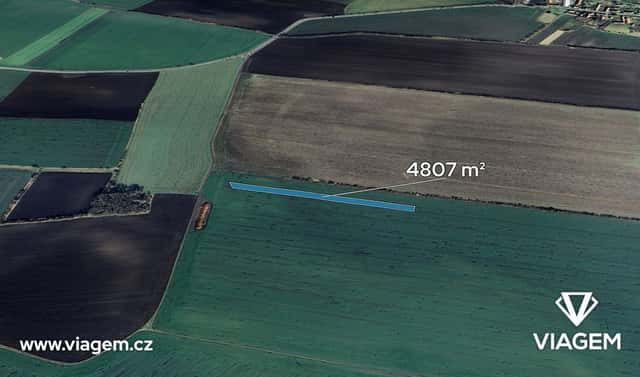Prodej pole 267 m², Chleby, okres Nymburk