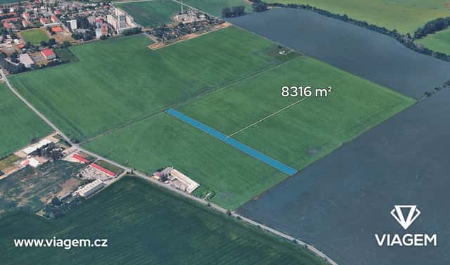 Prodej pole 2 772 m², Hněvotín, okres Olomouc