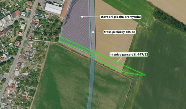 Prodej komerčního pozemku 1 127 m², Citov, okres Přerov