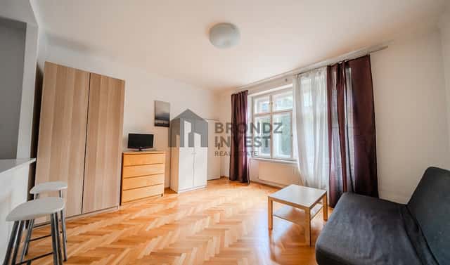 Pronájem bytu 1+kk 35 m², Táborská, Praha 4 – Nusle