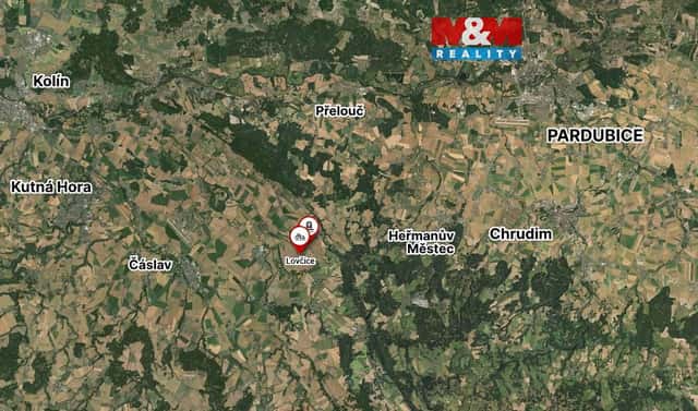 Prodej pole 1 122 m², Bílé Podolí, okres Kutná Hora