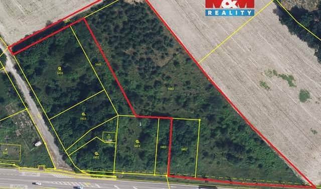 Prodej komerčního pozemku 11 187 m², Dřevěnice, okres Jičín