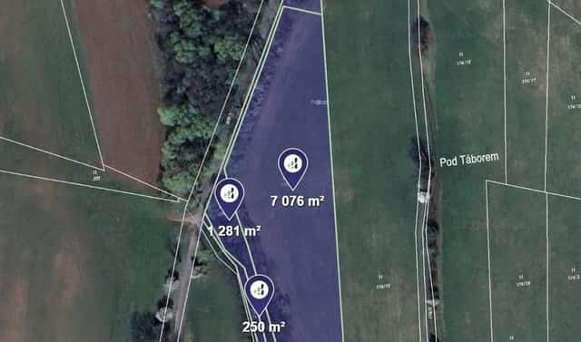 Prodej pole 2 869 m², Lomnice nad Popelkou, okres Semily