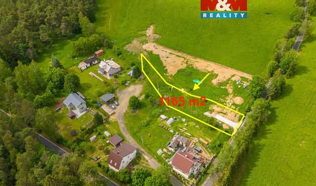 Prodej stavebního pozemku 1 165 m², Rotava, okres Sokolov