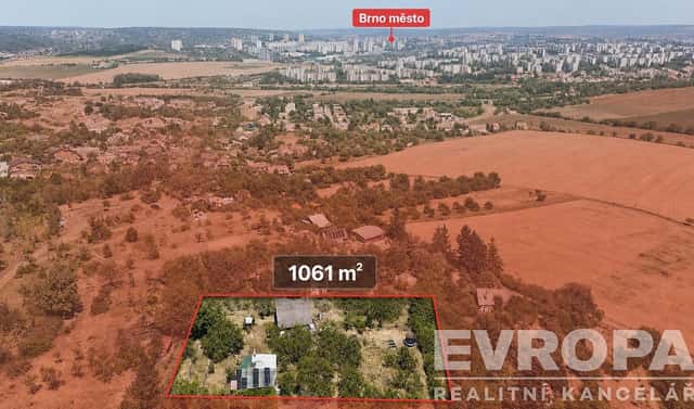 Prodej zahrady 1 061 m², Ostopovice, okres Brno-venkov