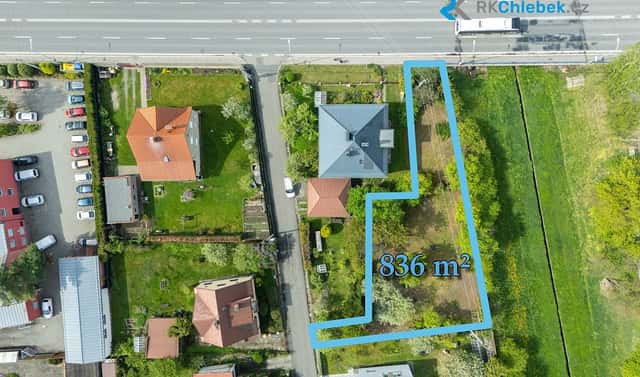 Prodej stavebního pozemku 836 m², Ostravská, Frýdek-Místek – Místek