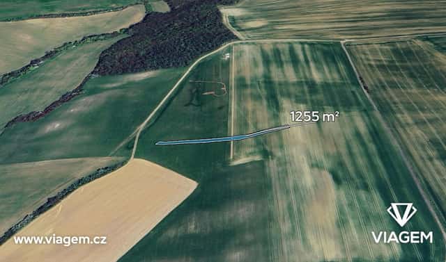 Prodej pole 1 255 m², Kyjov, okres Hodonín