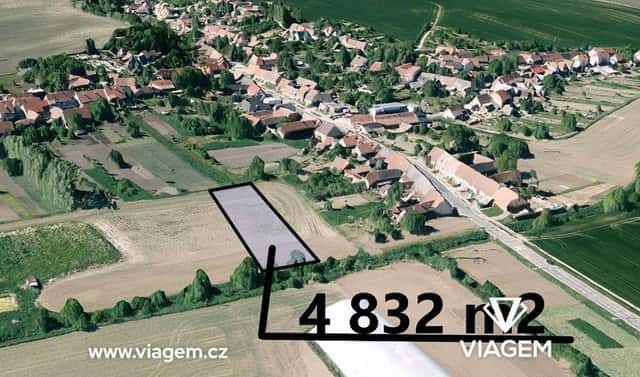 Prodej stavebního pozemku 806 m², Morkůvky, okres Břeclav