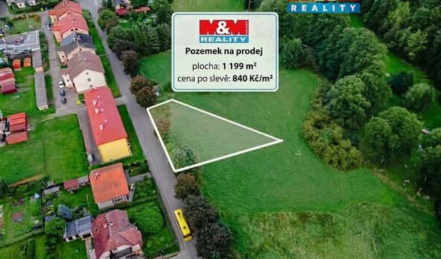 Prodej stavebního pozemku 1 199 m², Meziměstí, okres Náchod