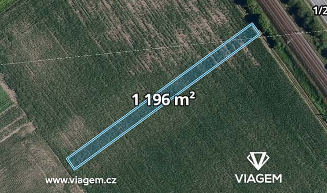 Prodej pole 838 m², Podivín, okres Břeclav