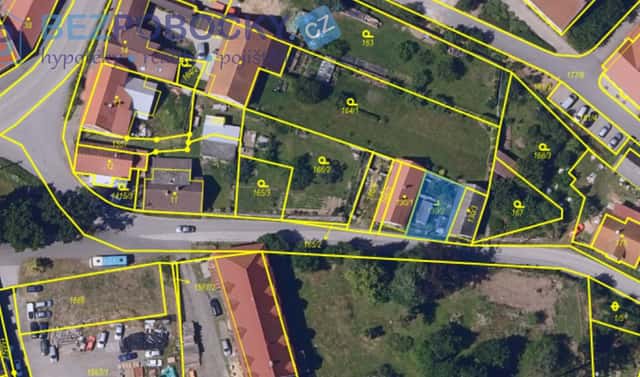 Prodej stavebního pozemku 145 m², Česká Bělá, okres Havlíčkův Brod
