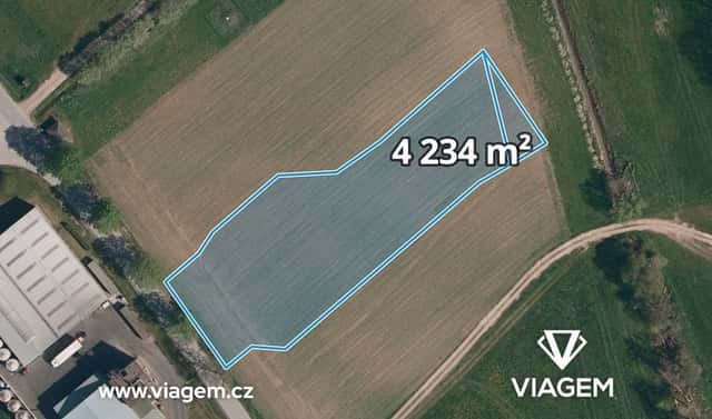 Prodej pole 4 234 m², Jersín, okres Jihlava