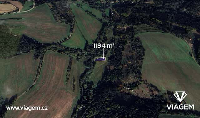 Prodej pole 398 m², Tehov, okres Benešov