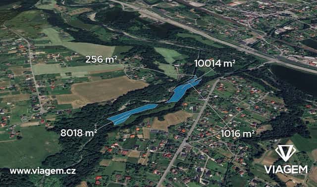 Prodej lesa 6 434 m², Bystřice, okres Frýdek-Místek
