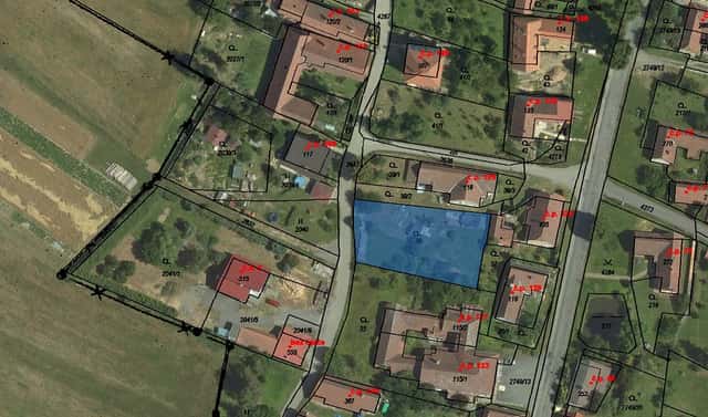 Prodej stavebního pozemku 600 m², Horní Štěpánov, okres Prostějov
