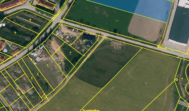 Prodej stavebního pozemku 6 758 m², Slavičky – Pozďátky, okres Třebíč