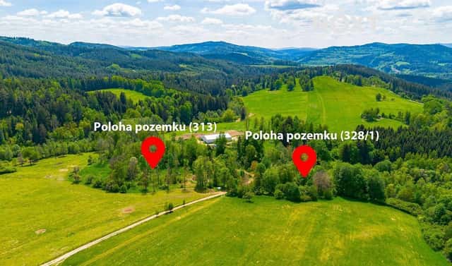 Prodej pozemku 18 124 m², Přídolí, okres Český Krumlov