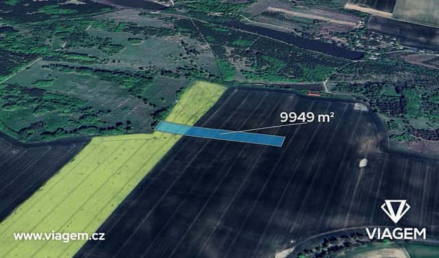 Prodej pole 2 487 m², Moravské Budějovice, okres Třebíč