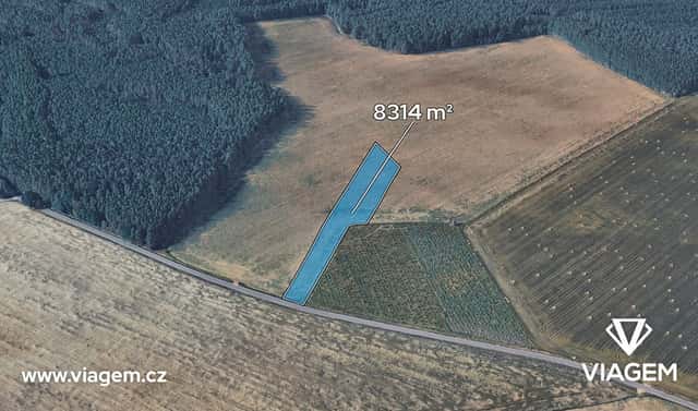 Prodej pole 461 m², Horní Bříza, okres Plzeň-sever