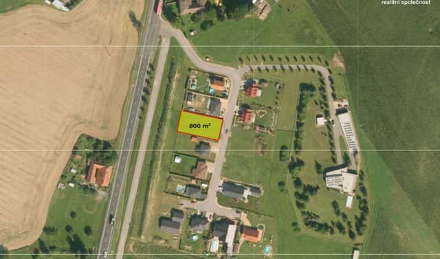 Prodej stavebního pozemku 800 m², Opatov, okres Svitavy