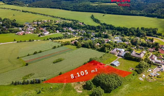 Prodej stavebního pozemku 8 105 m², Tatenice, okres Ústí nad Orlicí