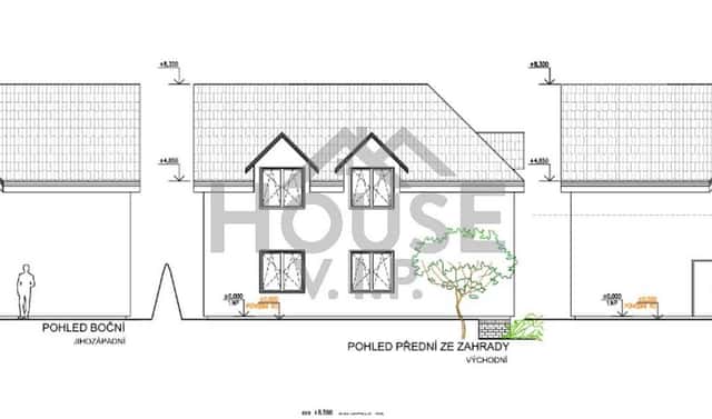 Prodej domu 162 m² s pozemkem 594 m², U zastávky, Roztoky, okres Praha-západ