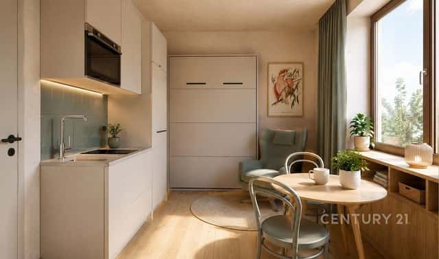 Prodej bytu 1+kk 14 m², Pod Vlachovkou, Praha 8 – Libeň