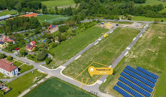 Prodej stavebního pozemku 811 m², Přerov – Přerov IV-Kozlovice