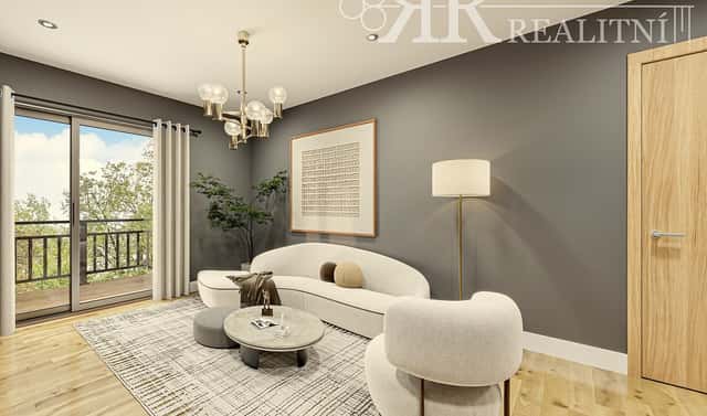 Prodej bytu 1+kk 27 m², Pražská, Nehvizdy, okres Praha-východ