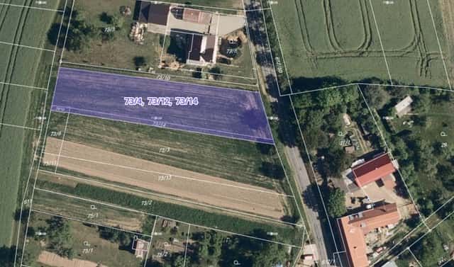Prodej stavebního pozemku 1 847 m², Kostelany, okres Kroměříž