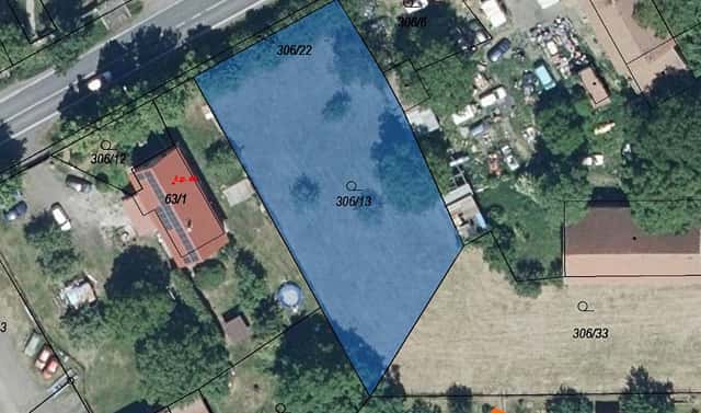 Prodej stavebního pozemku 1 443 m², Žatec, okres Louny