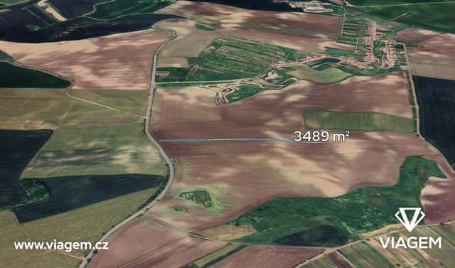 Prodej pole 3 489 m², Hovorany, okres Hodonín