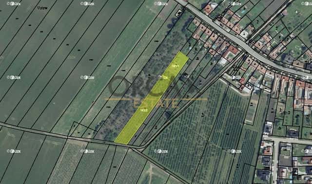 Prodej pole 1 898 m², Moravský Žižkov, okres Břeclav