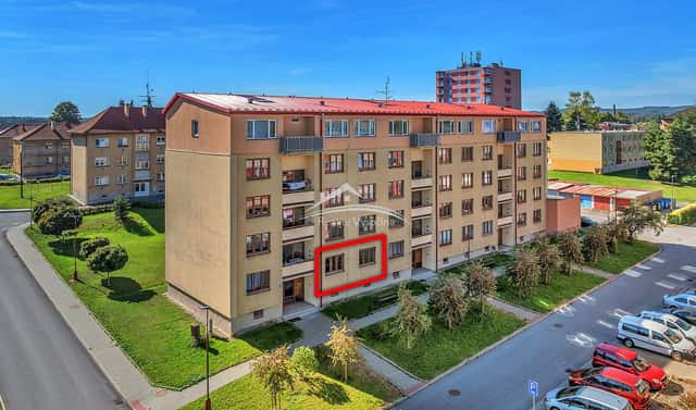 Prodej bytu 3+1 72 m², Šeříková, Dobronín, okres Jihlava