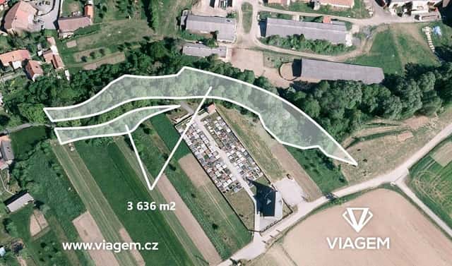 Prodej zahrady 836 m², Pašovice, okres Uherské Hradiště