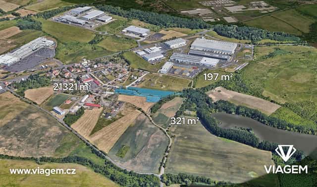 Prodej komerčního pozemku 727 m², Srbice, okres Teplice