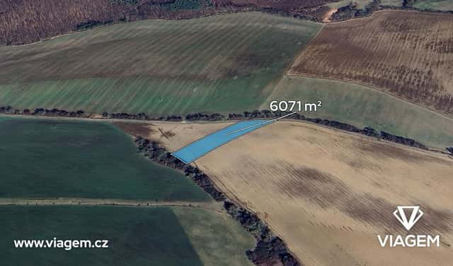 Prodej pole 505 m², Pašovice, okres Uherské Hradiště