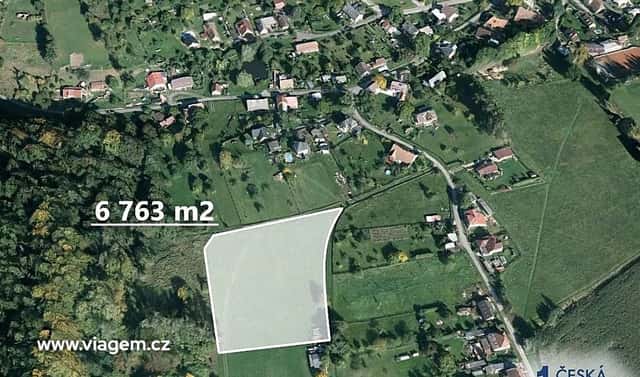 Prodej pole 3 381 m², Semanín, okres Ústí nad Orlicí