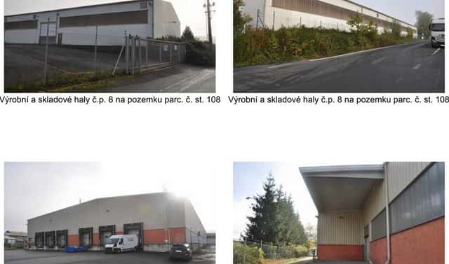 Prodej skladovacích prostor 8 632 m², Okrouhlá – Jesenice, okres Cheb