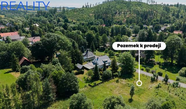 Prodej stavebního pozemku 2 156 m², Rýmařov – Jamartice, okres Bruntál