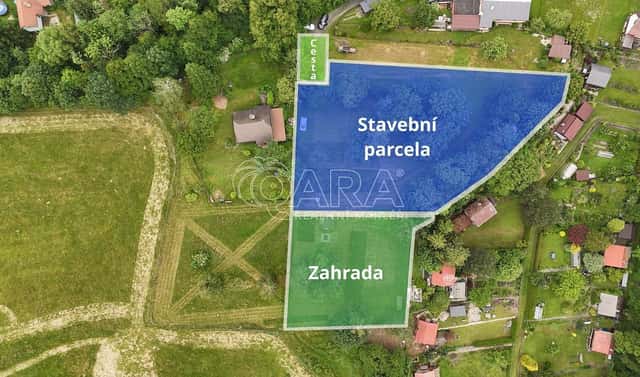 Prodej stavebního pozemku 3 674 m², Lubina, Frenštát pod Radhoštěm, okres Nový Jičín