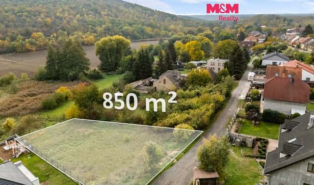 Prodej stavebního pozemku 850 m², Třebichovice, okres Kladno
