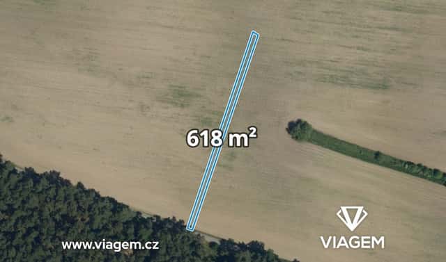 Prodej pole 618 m², Vracov, okres Hodonín