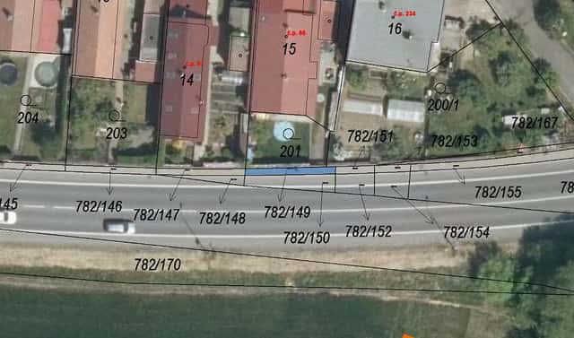 Prodej pozemku 4 m², Pardubice