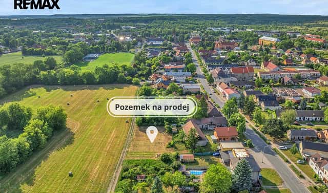 Prodej stavebního pozemku 508 m², Milovice, okres Nymburk