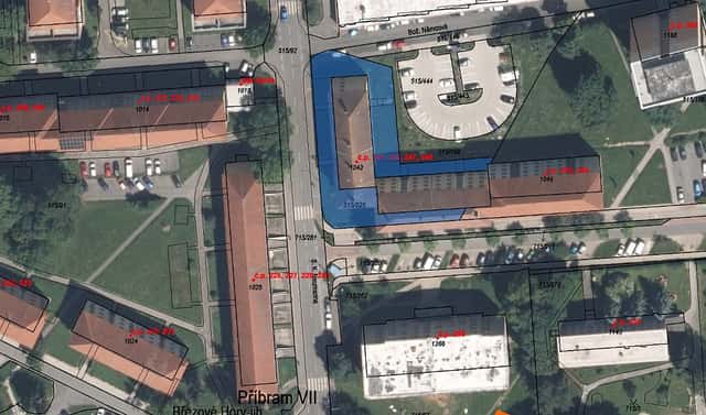 Prodej stavebního pozemku 22 m², Příbram