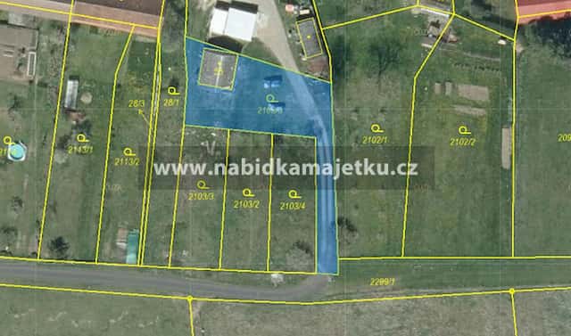 Prodej zahrady 687 m², Planá, okres Tachov
