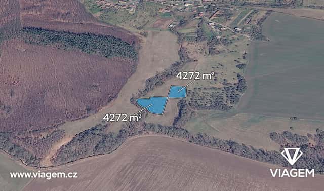 Prodej pole 2 670 m², Dobrkovice, okres Zlín