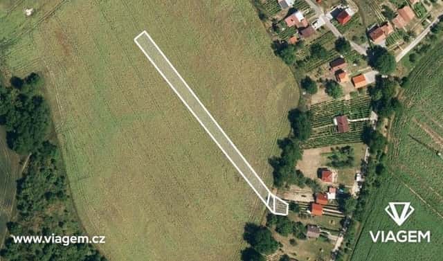 Prodej pole 1 182 m², Skoronice, okres Hodonín